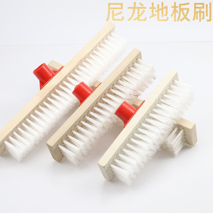 厂家批发 长柄地板刷 PP丝硬毛地刷 浴室卫生间户外清洁刷 楼梯刷